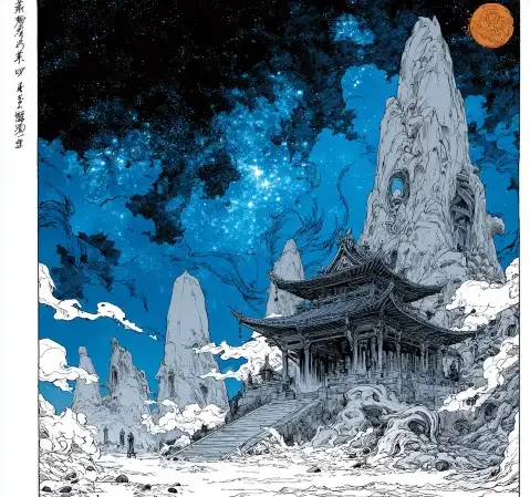 审片室内团队正在大屏幕前查看视频成片细节